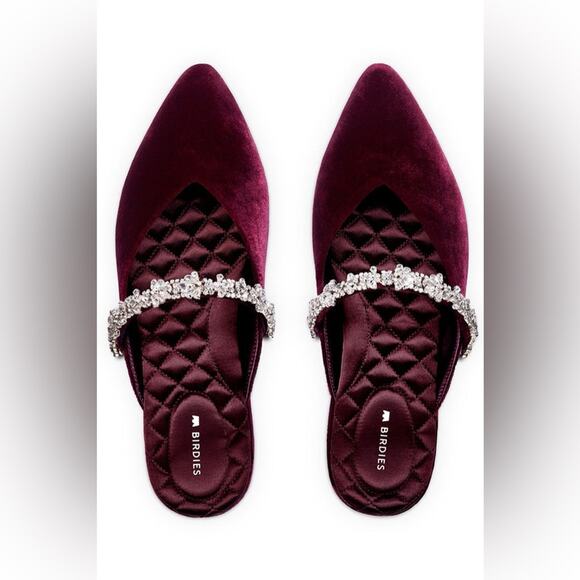 Birdies The Swan - Wine Gem Bracelet Size 7 - Picture 3 of 15